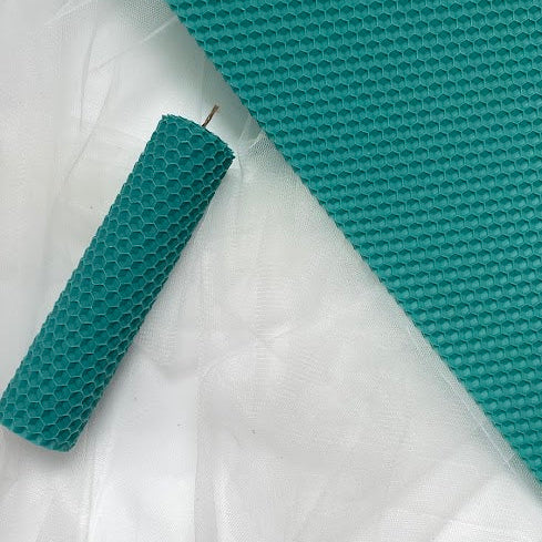 Láminas de Cera de color Turquesa