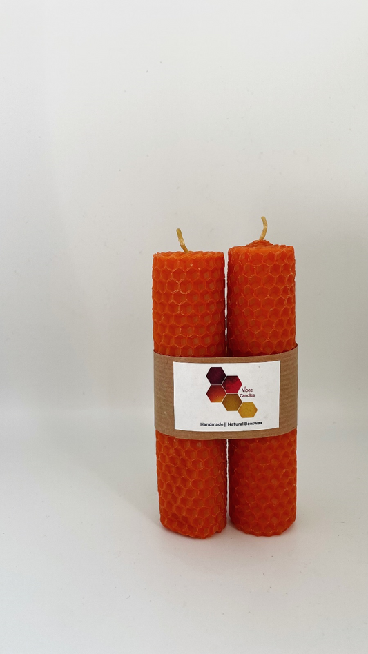 Pack velas Naranja