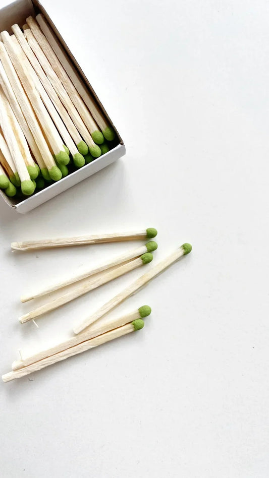 Olive-colored matches