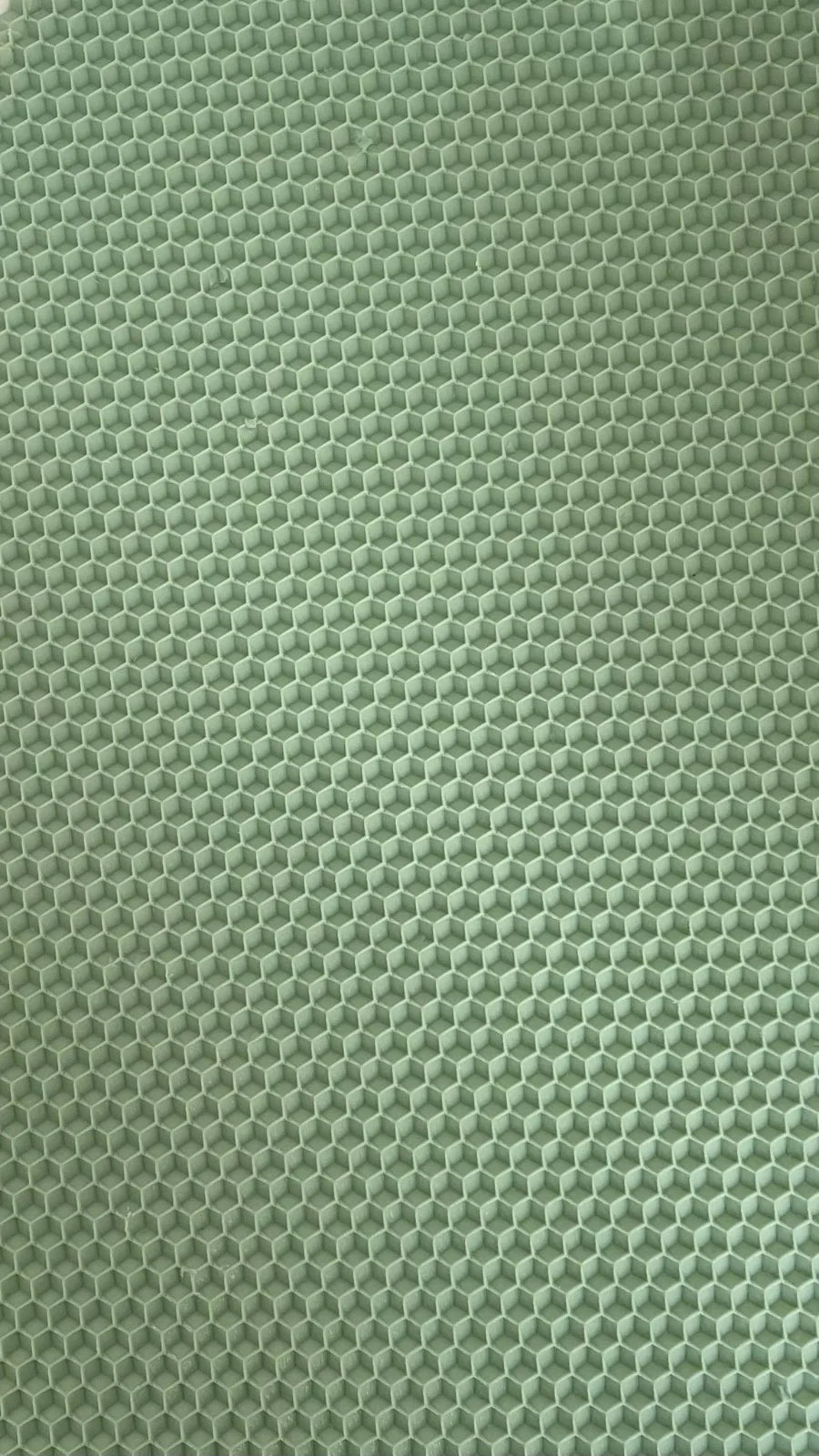 Pistachio colored wax sheets