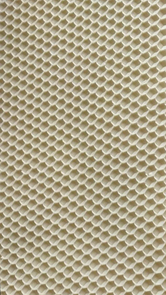 Vanilla colored wax sheets