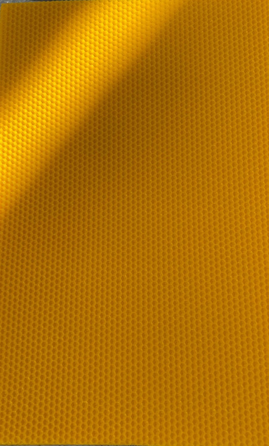Láminas de Cera de color Natural