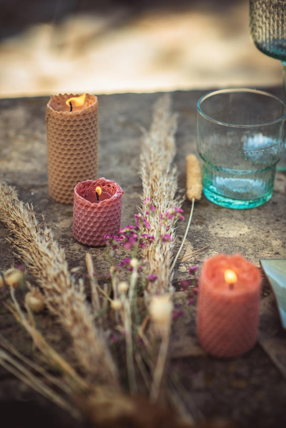 Handmade Beeswax Candles