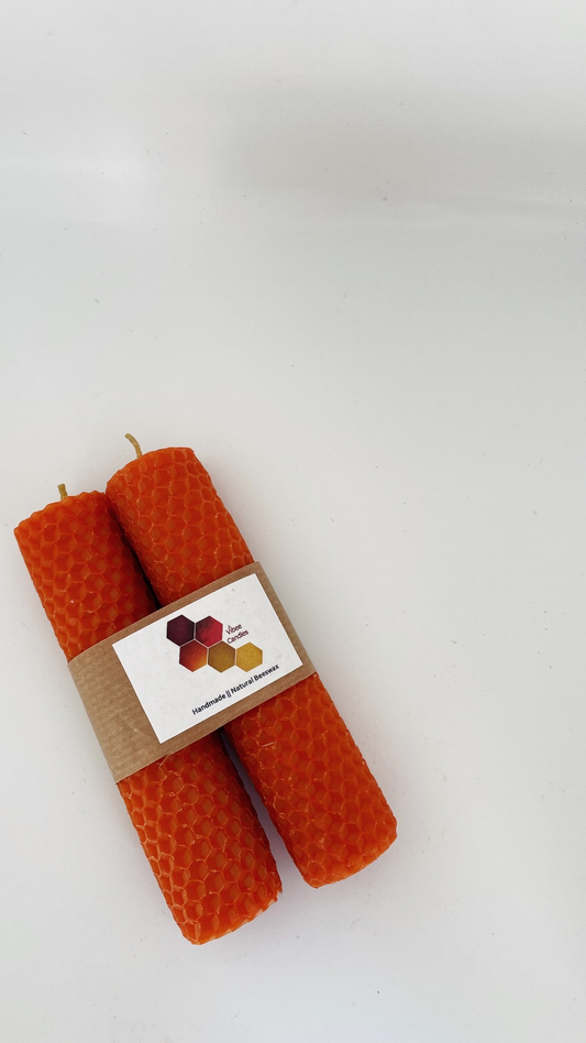 Pack velas Naranja